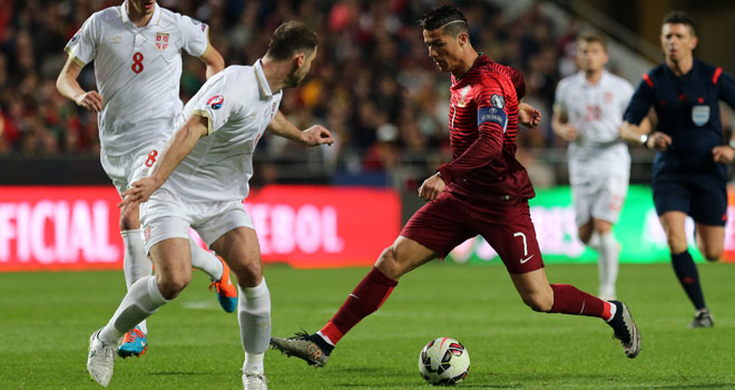 Serbia vs Portugal Euro16