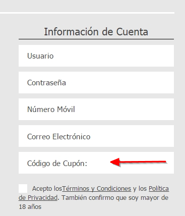 codigo marca apuestas sin rellenar