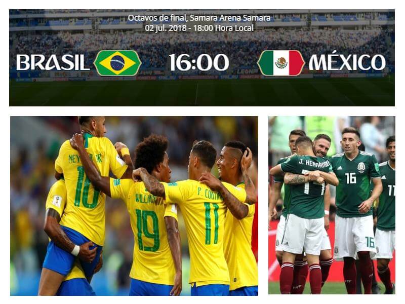 brasil mexico mundial 2018