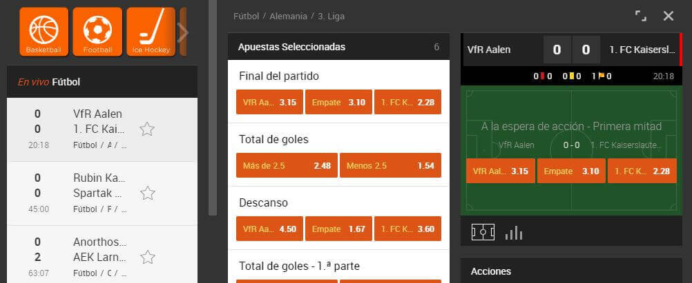 apuestas live 888sport