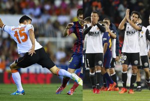 El Valencia a jugar como equipo y a frenar a Messi