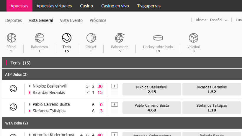 apuestas en vivo wanabet