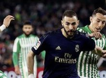 betis vs real madrid 2019-20