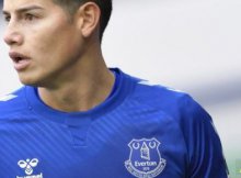 James Rodriguez jugador del Everton en la Premier League