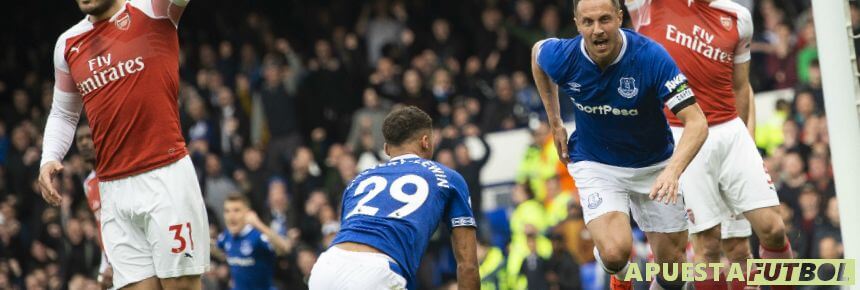 Everton vs Arsenal de la Premier League