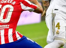 Partido entre Real Madrid y Atlético de Liga Santander
