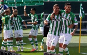 El Betis busca los puestos altos de la tabla