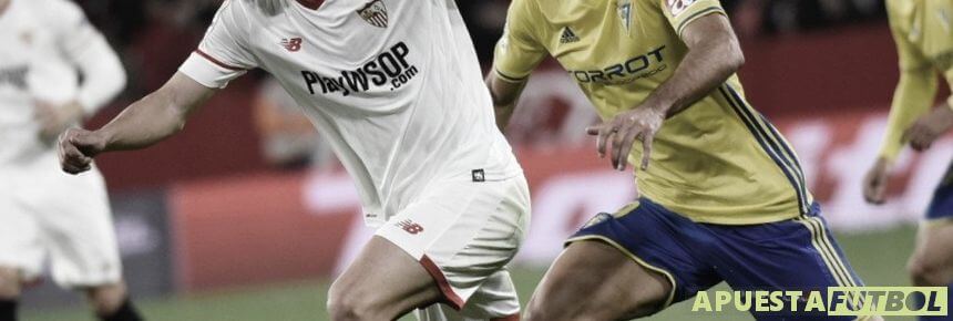 Partido Sevilla vs Cadiz de años anteriores