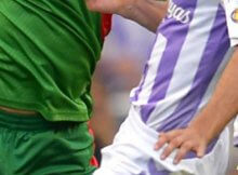 Enfrentamiento entre Alaves y Real Valladolid de Liga Santander