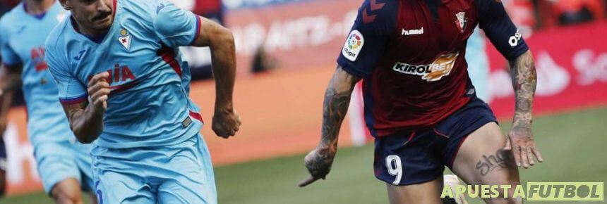 Partido de Liga Santander entre Osasuna y Eibar