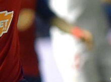 Osasuna y Sevilla en un partido de Liga Santander