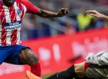 Partido de la temporada pasada entre Atlético de Madrid y Athletic de Bilbao en el Metropolitano