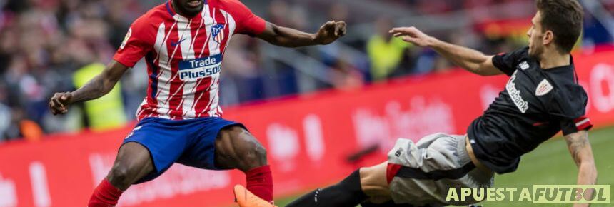 Partido de la temporada pasada entre Atlético de Madrid y Athletic de Bilbao en el Metropolitano