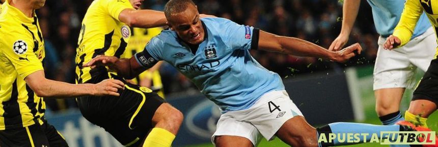 Partido entre Manchester City vs Borussia Dortmund de la fase de grupos de la Champions 2012