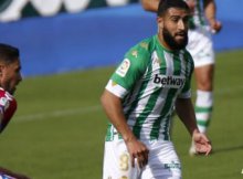 Elche y Real Betis en su partido de Liga esta temporada