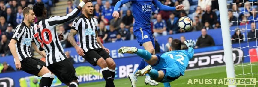 Leicester vs Newcastle en un partido anterior de la Premier League