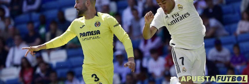 Partido de hace unas temopradas entre Real Madrid y Villarreal en Liga Santander