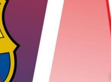 Cartel del Barcelona vs Granada de Liga Santander