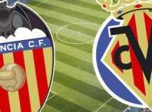 Cartel del partido Valencia Villarreal de Liga Santander