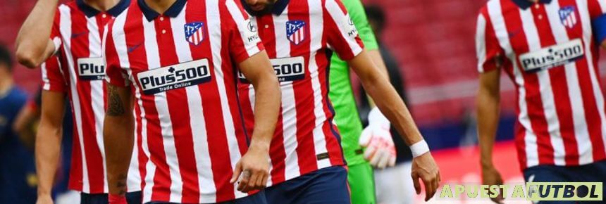 Jugadores del Atlético de madrid celebrando un gol frente a Osasuna