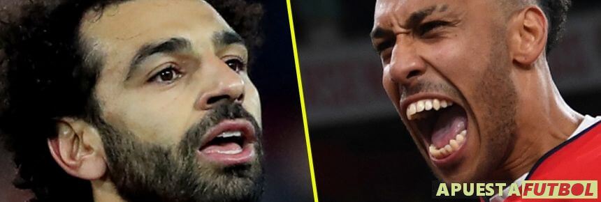 Salah y Aubameyang estrellas de Liverpool y Arsenal