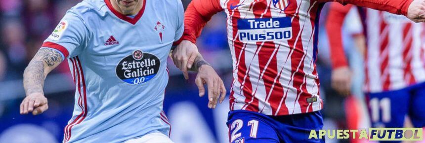 Partido de Liga Santander entre Celta de Vigo y Atlético de Madrid