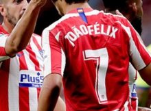 Koke y Joao Félix celebran un gol frente al Getafe