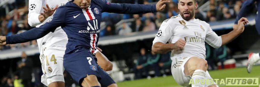 Partido entre PSG y Real Madrid hace tres temporadas