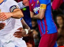 Imagen del partido de ida en el Camp Nou entre Barcelona y Real Madrid