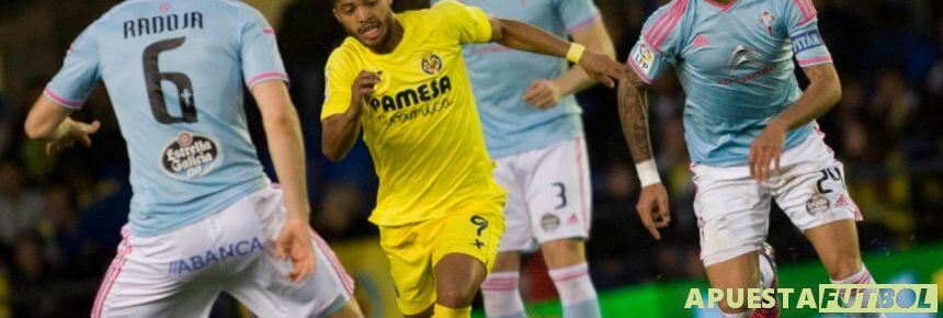 Imagen de un partido anterior entre Celta y Villarreal