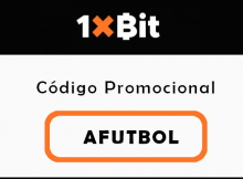 Código promocional 1XBit – Introduce «AFUTBOL» para bono 7BTC y 250 giros gratis Código promocional 1XBit – Introduce «AFUTBOL» para bono 7BTC y 250 giros gratis