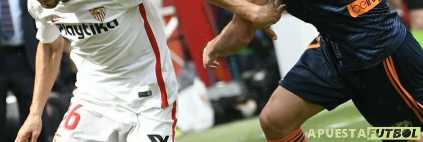 Partido anterior de la Liga entre Sevilla y Valencia