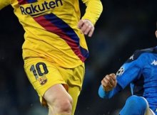 Partido entre Napoli y Barcelona en Europa League