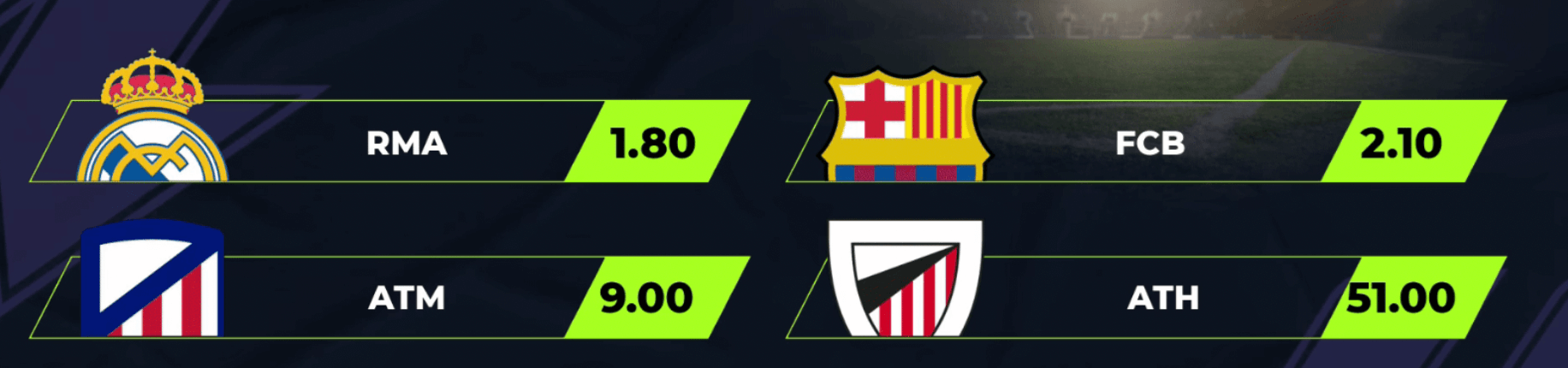 favoritos para ganar la liga