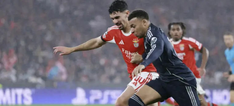 benfica vs real madrid liguilla champions 2025-26