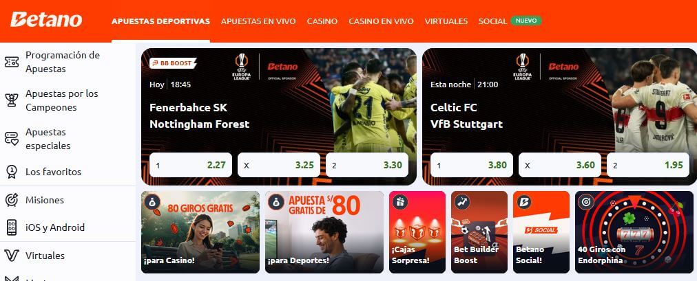 Home de betano la casa mas popular en Perú