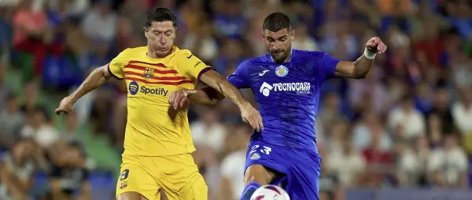 Partido que abrió la liga 2023-24 entre Barcelona y Getafe